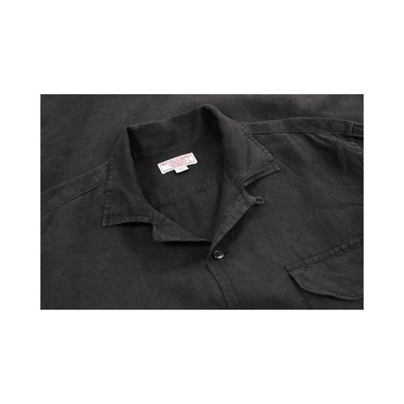 Wallace & Barnes Other - Wallace & Barnes 100% Linen Camp Collar Shirt